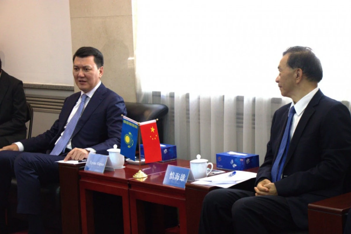 Ерлан Карин обсудил развитие совместных медиапроектов с руководством China Media Group