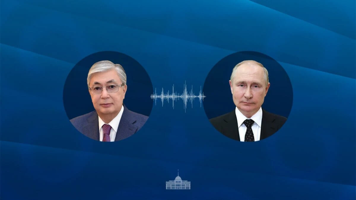 Токаев обсудил актуальные вопросы с Путиным