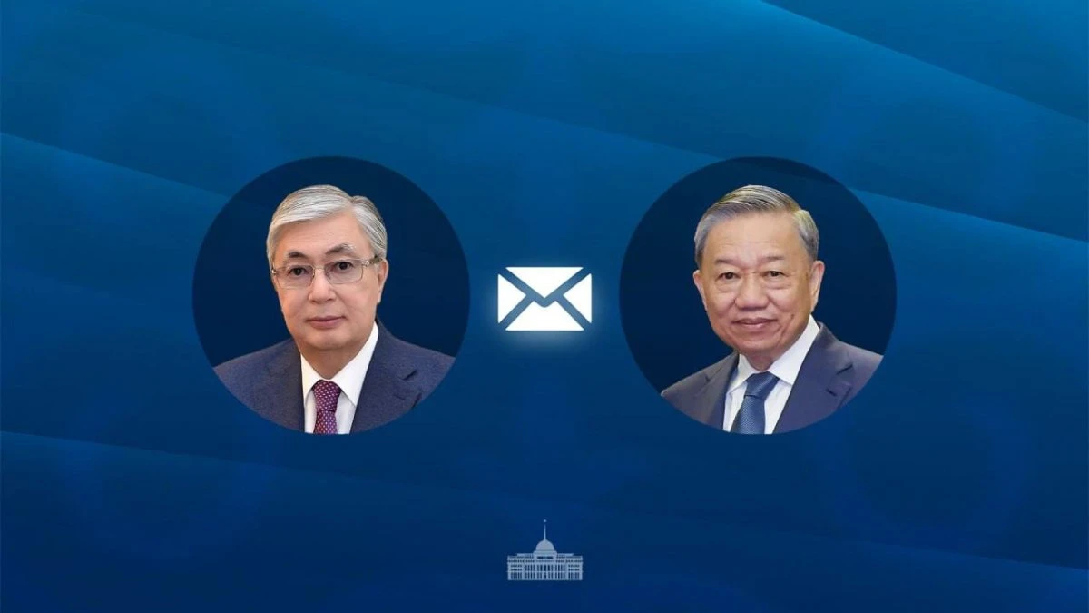 Токаев направил телеграмму поздравления президенту Вьетнама