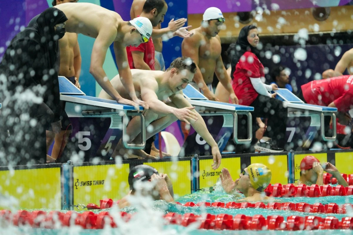 Казахстанские пловцы завоевали серебро Игр исламской солидарности