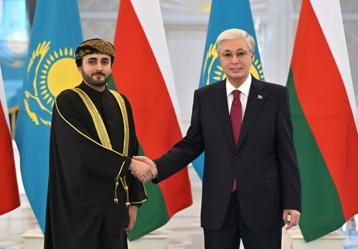 Президент Казахстана принял заместителя премьер-министра Омана