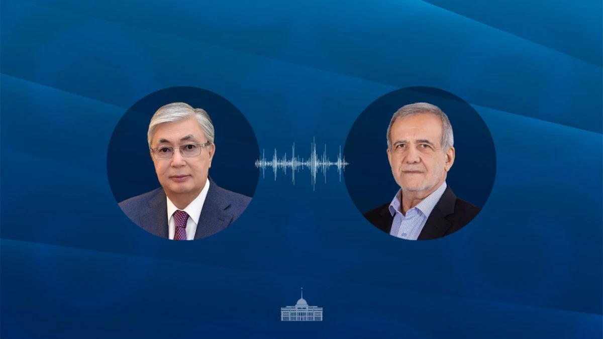 Президенты Казахстана и Ирана обменялись поздравлениями