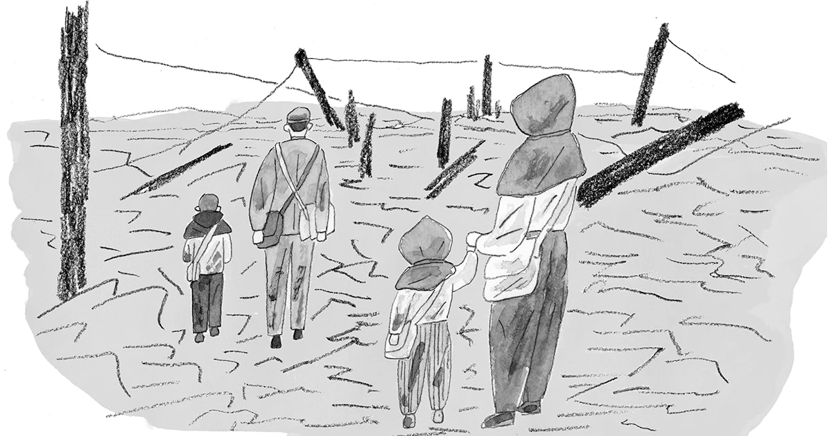 戦時の焼け野原で、母に「連れてって！」と泣いてせがんだ知らない子ども。5歳のときの恐怖