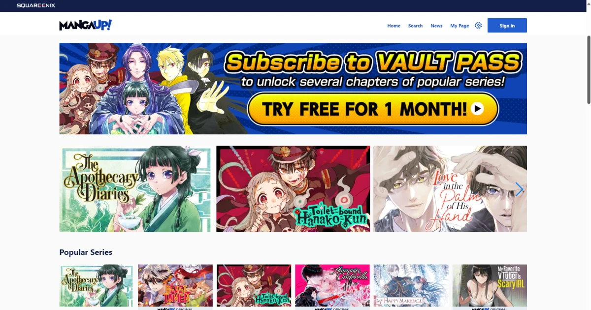 ユーザーからの評価が★1.9から★4.4へ急上昇…スクエニ『Manga UP!』北米での逆転劇をもたらした秘策