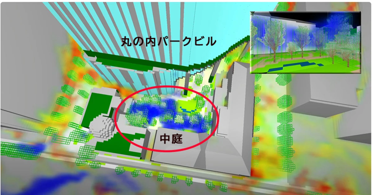 1メートルの解像度で都市を再現！「微気象シミュレーション」が酷暑に立ち向かう。じつはこの技術、万博会場の熱中症対策にも使われます