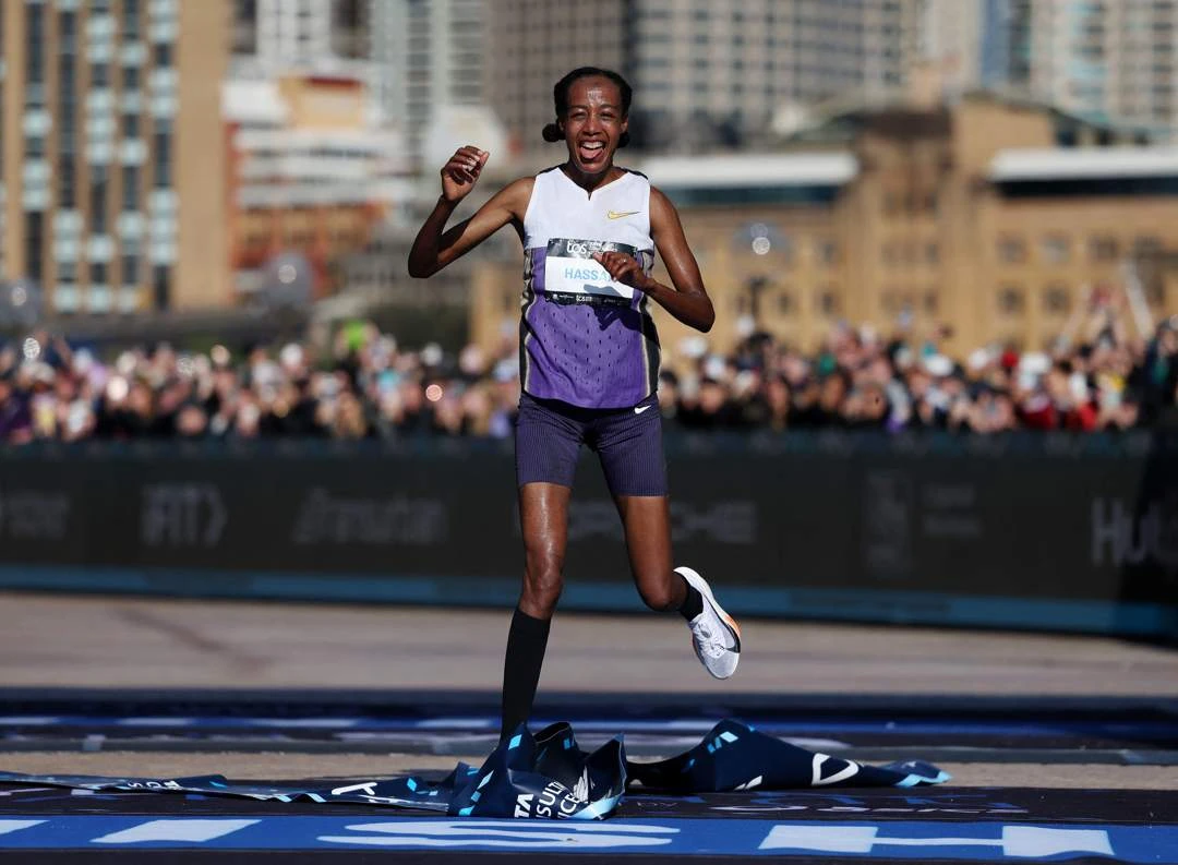 Hassan en Kiros wen Sydney-marathon in roeterekords