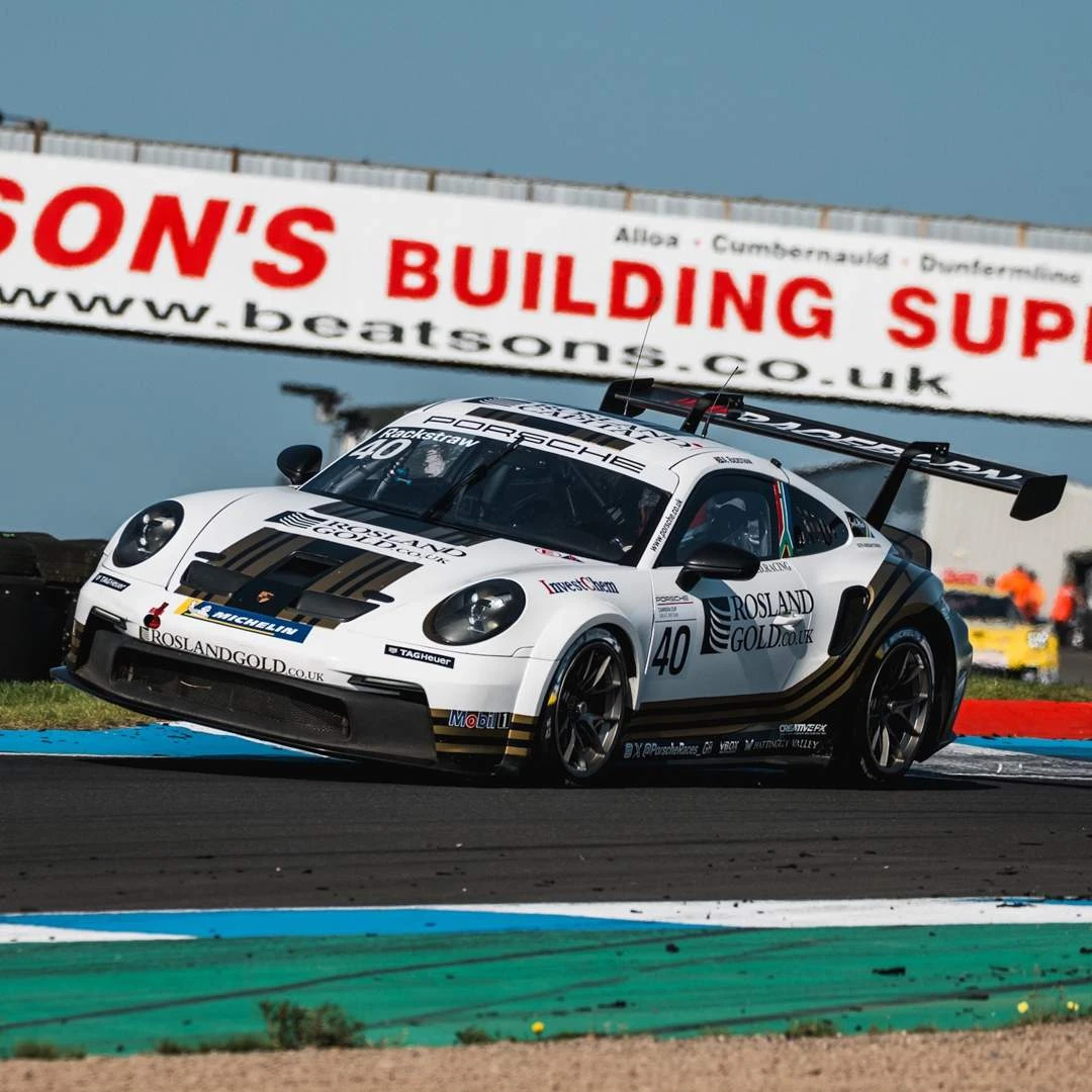 Rackstraw sien uit na ‘tuis-ren’ in Porsche Carrera Cup op Donington Park