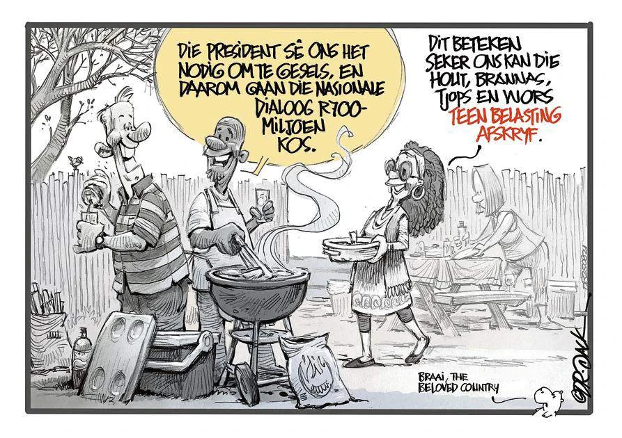 Spotprent: 21 Augustus 2025