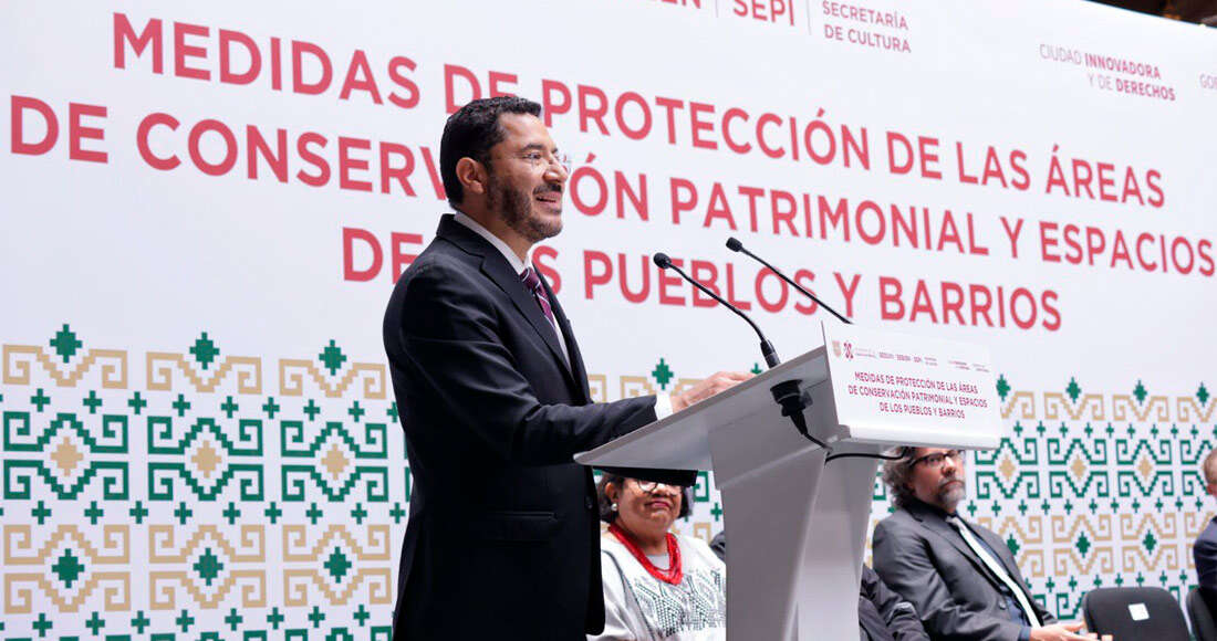 El Gobierno de la CdMx presenta decreto para proteger espacios de pueblos y barrios