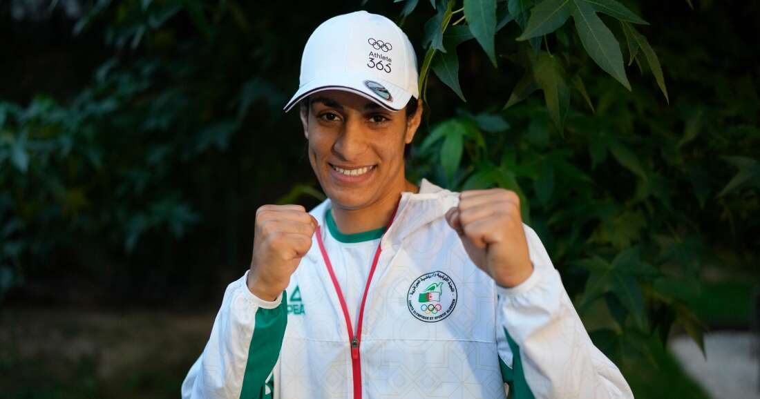 La boxeadora Imane Khelif pide fin al acoso tras polémica en pelea con italiana