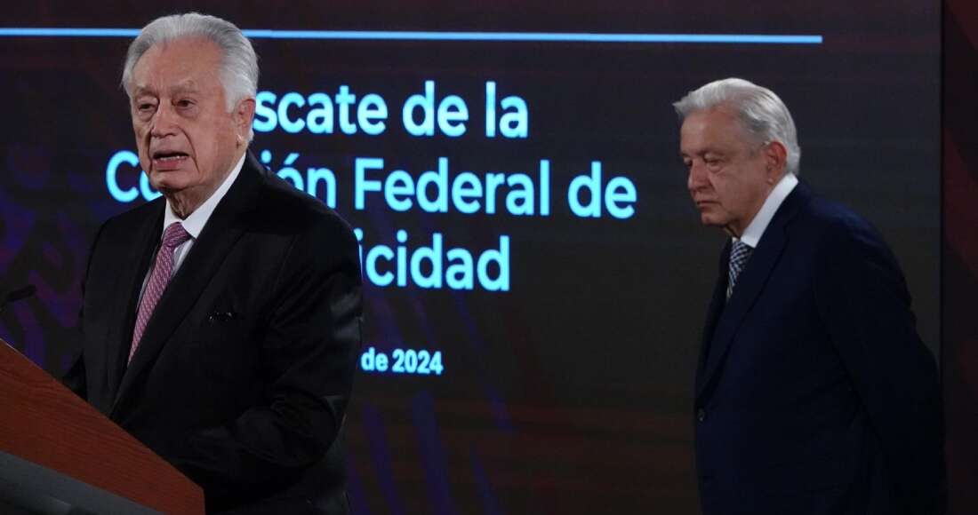 El PJ tumbó la Ley Eléctrica por intereses: AMLO; Bartlett denuncia “guerra judicial”