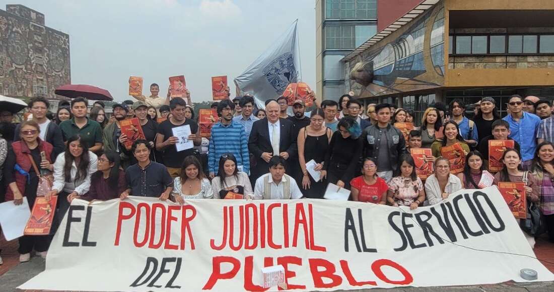 No todos están en contra: alumnos y profesores salen a respaldar la Reforma Judicial