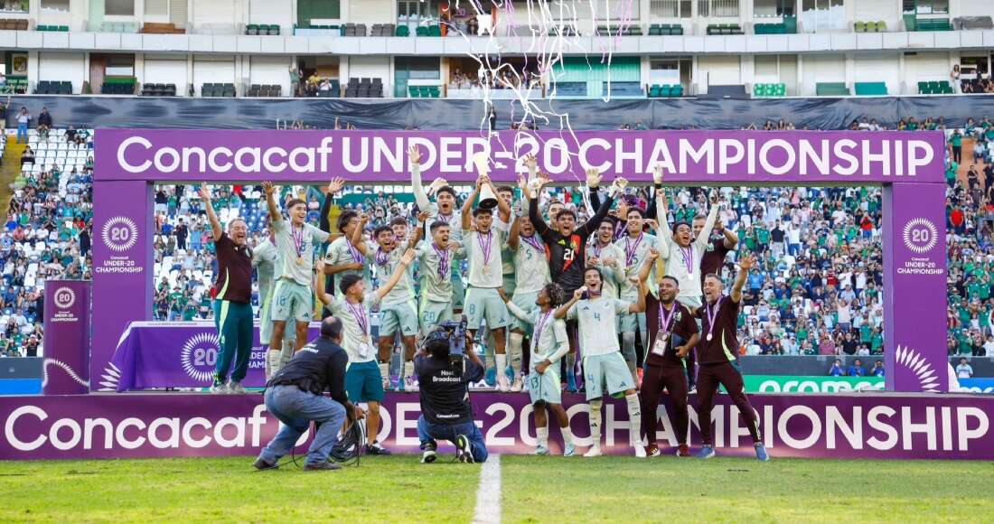 El Tri Sub-20 hace historia al derrotar a Estados Unidos en la final del campeonato