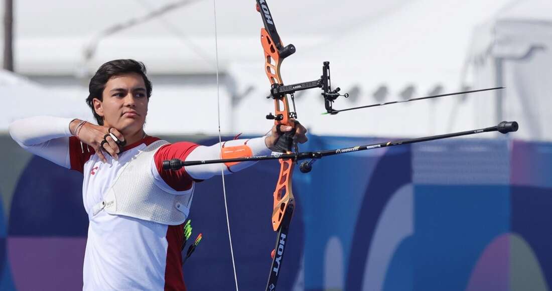 El arquero mexicano Matías Grande es eliminado en los octavos de final de París 2024