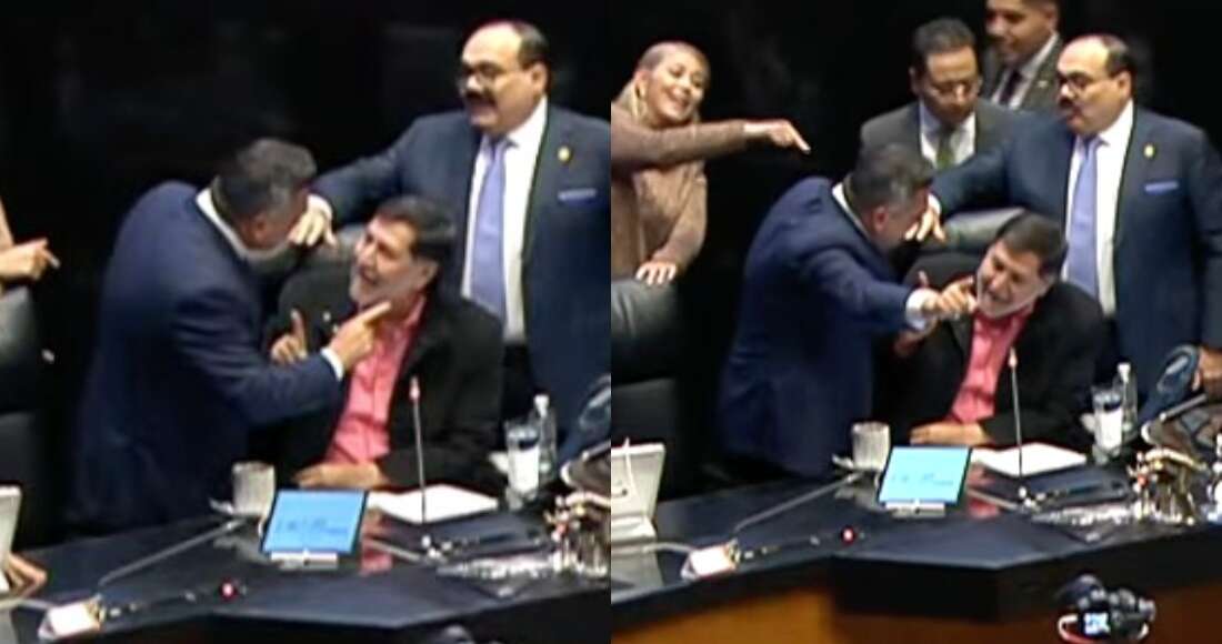 VIDEOS ¬ “Alito” le grita y manotea al Presidente del Senado; respeto, exige petista