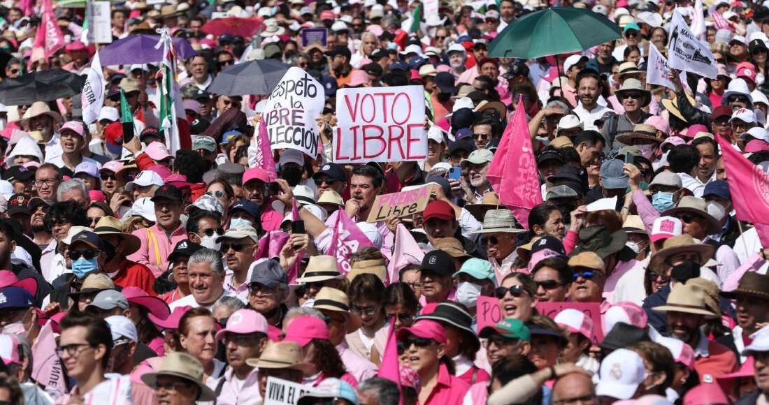 La Marea Rosa convoca a nueva marcha para el 8 de septiembre contra el Plan C de AMLO