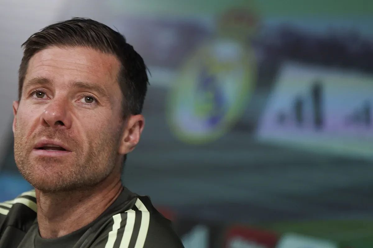 Xabi Alonso y si le molestó la ausencia de Fede Valverde en el calentamiento ante el Kairat: 