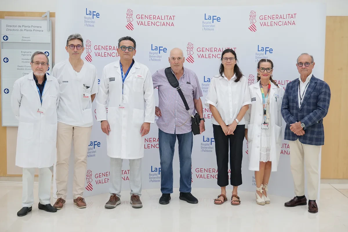 Diez años con un corazón mecánico: un paciente de La Fe se convierte en el caso más longevo de España