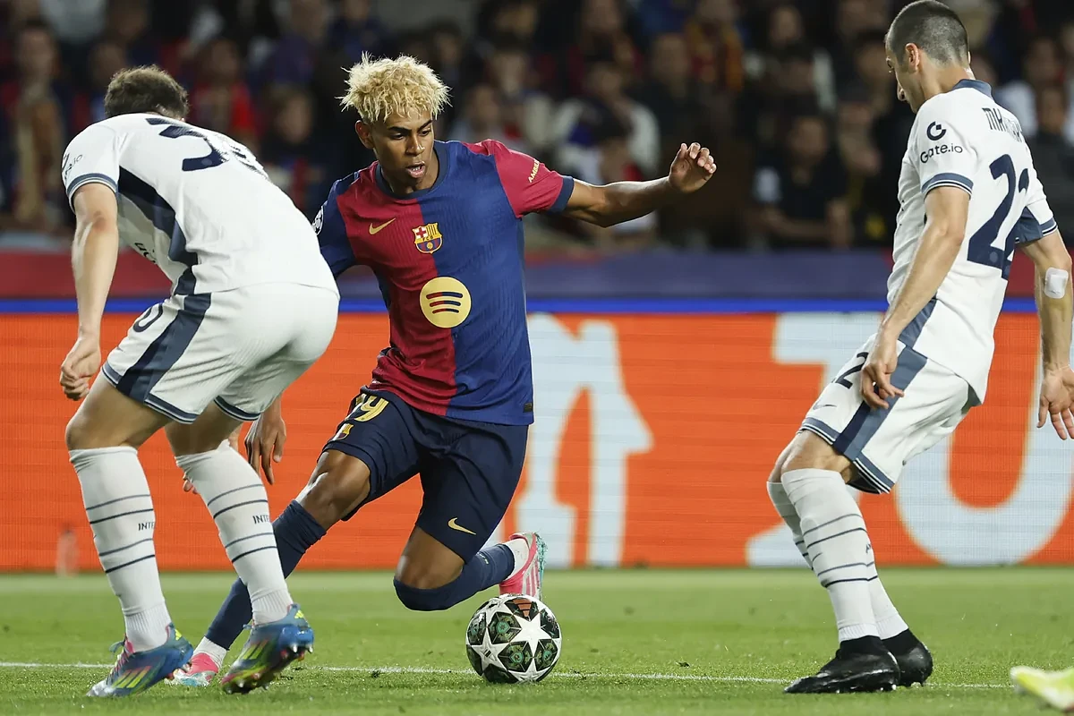 El éxtasis de Lamine desata a un Barça que peleará la final ante el Inter en San Siro (3-3)