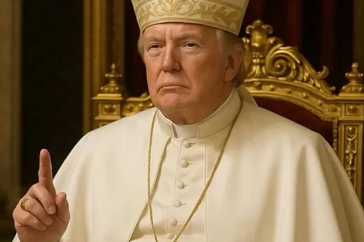 Trump, tras las críticas a su foto vestido de Papa: 
