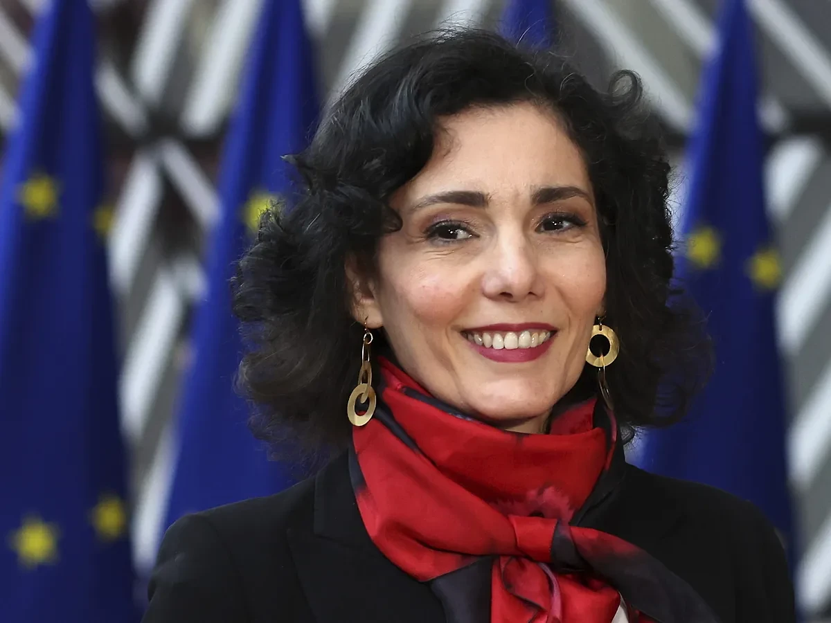 Hadja Lahbib, comisaria europea de Gestión de Crisis: 