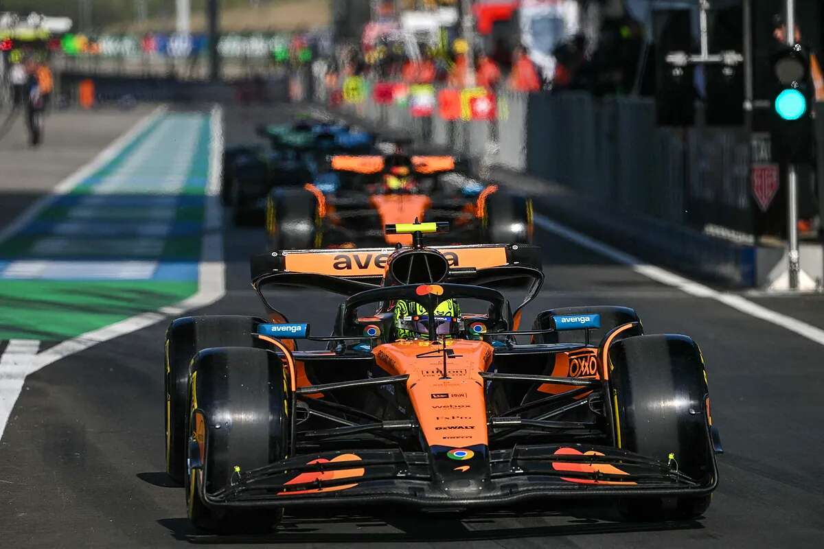 El dominio de McLaren y las sospechas de Red Bull sobre su alerón trasero: 