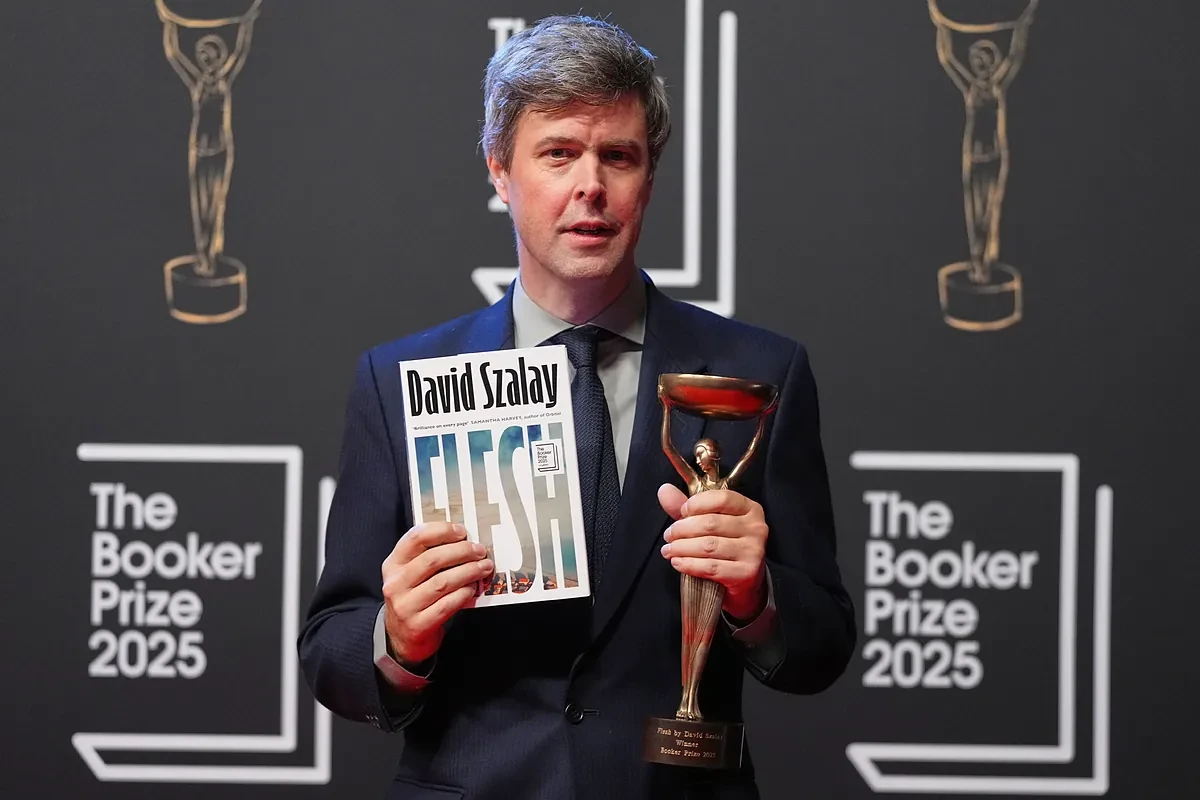 David Szalay gana el Booker contra pronóstico: 
