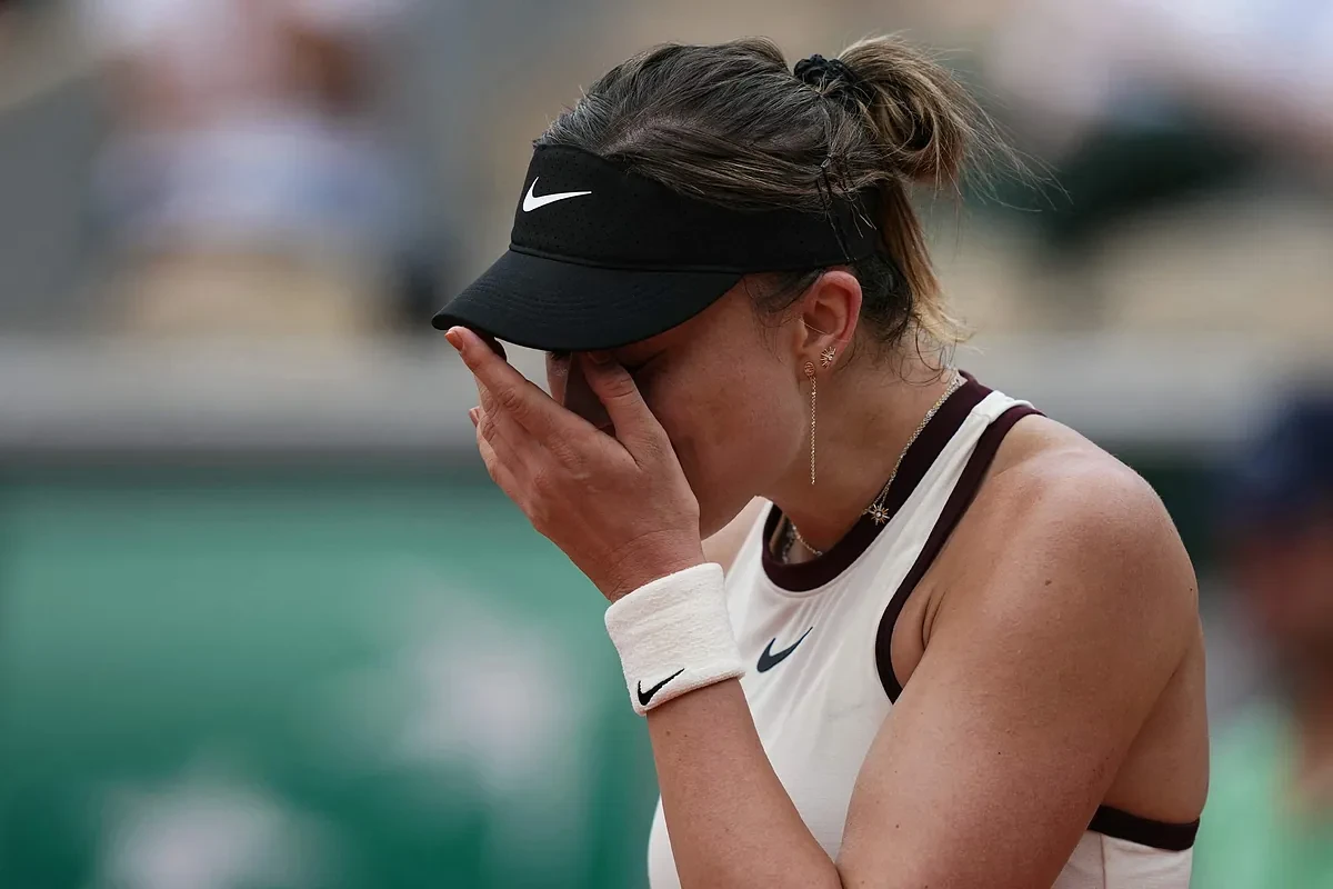 La rendición de Paula Badosa en Roland Garros: 