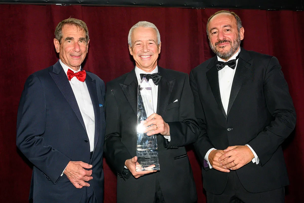 Joaquín Duato recibe el premio al Empresario del año de la Cámara de Comercio España-EEUU