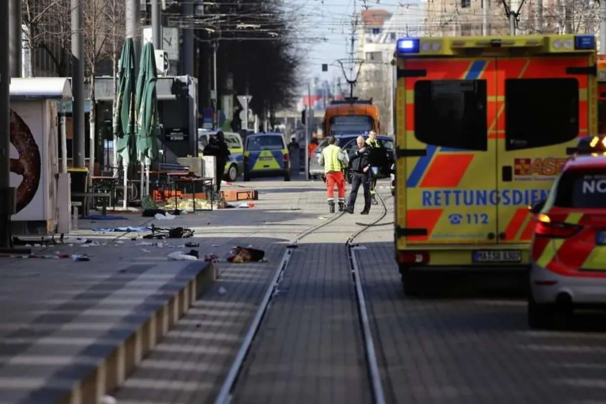 Atropello múltiple en la ciudad alemana de Mannheim