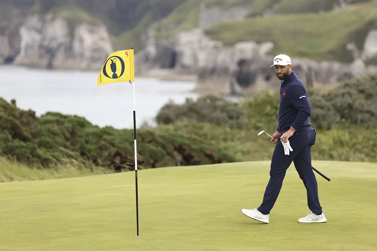 Prometedora primera ronda de Rahm, Hidalgo y García en el Abierto Británico