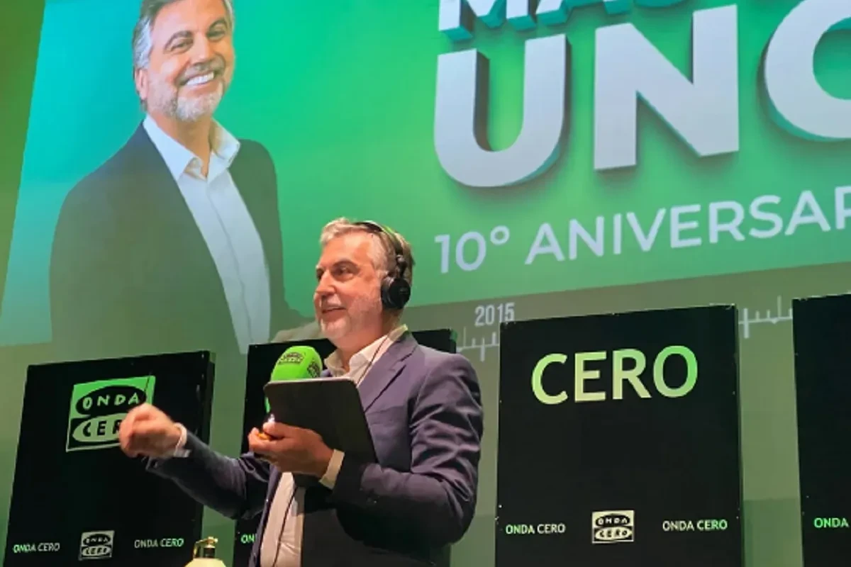 Carlos Alsina y los 10 años de 