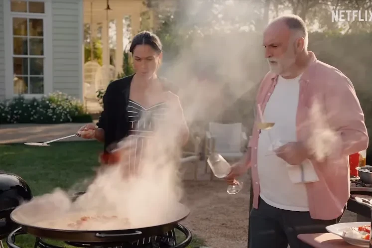 El chef José Andrés (y una pata de jamón), aliado inesperado de Meghan Markle en lo nuevo de los Sussex para Netflix