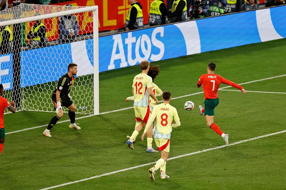 El desquite de Cristiano Ronaldo ante España y un récord infinito con Portugal: 138 goles en 221 partidos