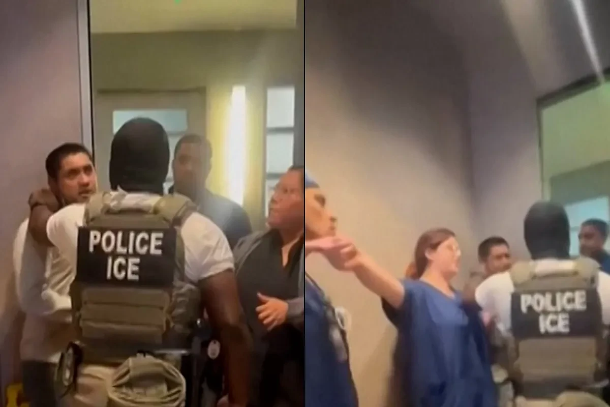 Polémica detención a un inmigrante en una clínica médica de California cuando estaba trabajando
