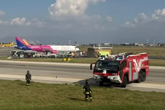 Aterrizaje de emergencia en Nápoles de un vuelo de Wizz Air procedente de Sharm el-Sheij: 