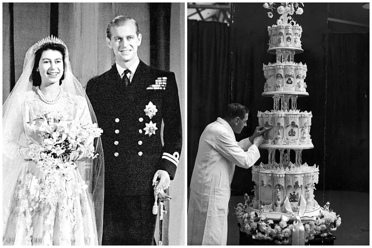 Subastan por 3.000 euros una porción de la tarta de la boda de la reina Isabel II de 1947 (y el nuevo dueño quiere comérselo)
