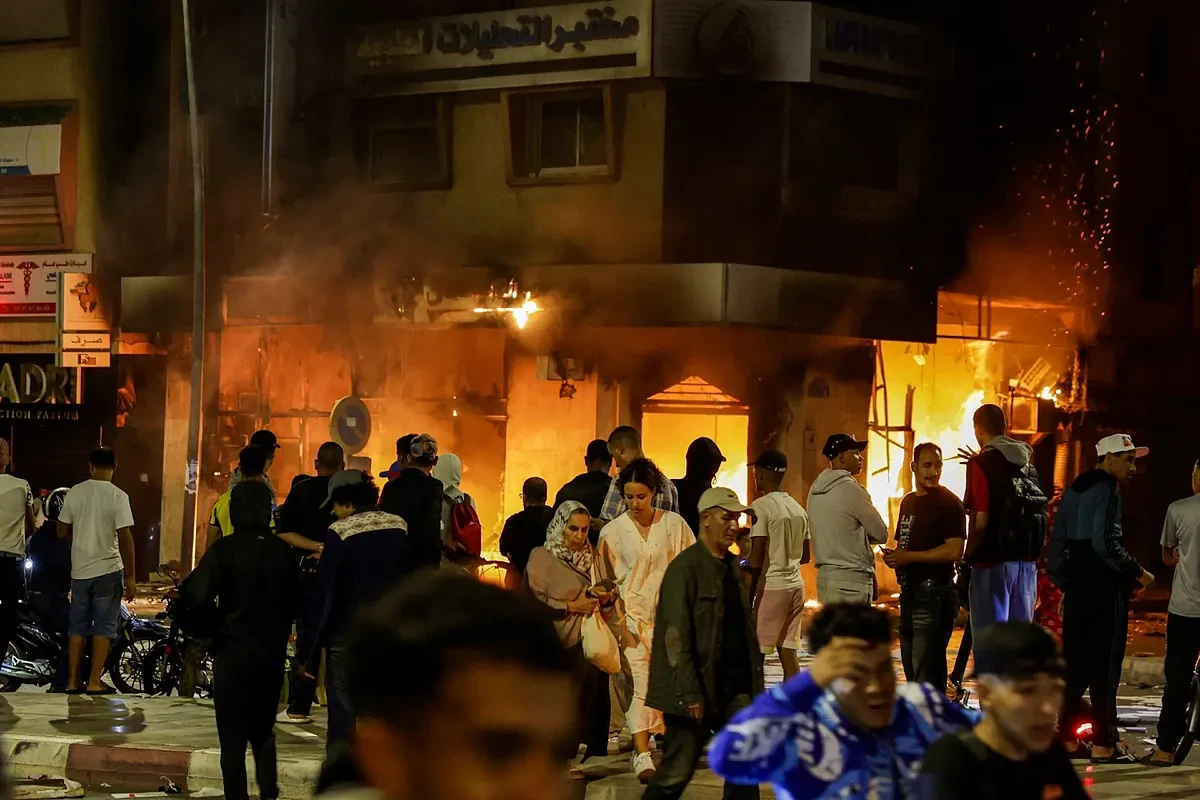 Violentas protestas en Marruecos contra el gobierno con varios muertos y centenares de heridos
