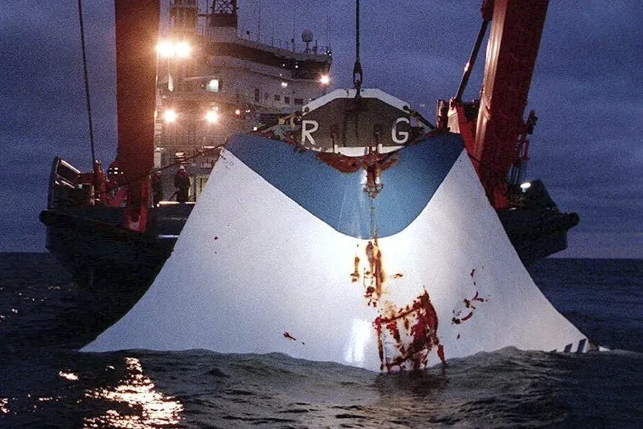 Rusia espía el mar Báltico desde los restos del naufragio del ferry Estonia, según los medios alemanes