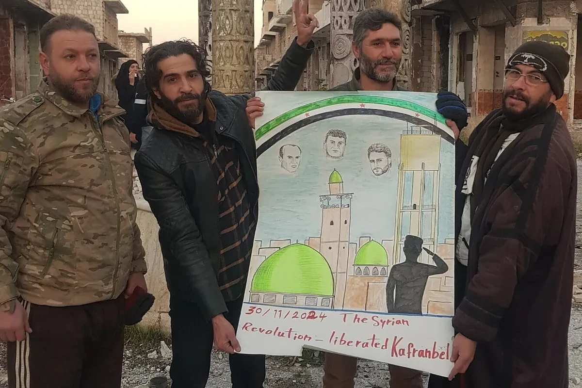 Regreso a Kafar Nabel, la 'capital del humor' de la revolución siria