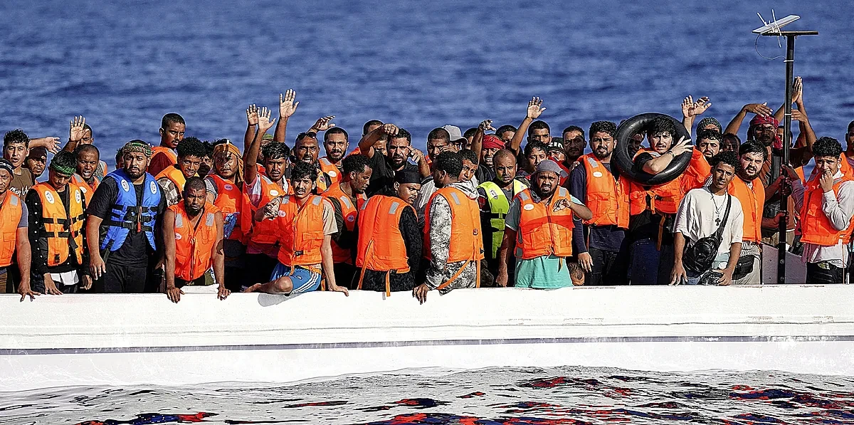 Lampedusa, epicentro migratorio de Europa: 
