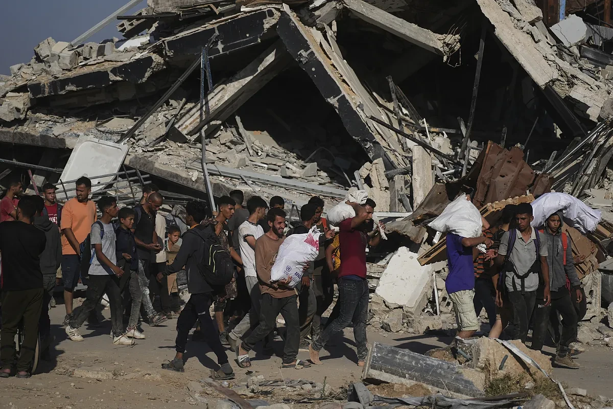 El Gobierno de Gaza, en manos de Hamas, denuncia que harina repartida en la Franja contenía oxicodona adictiva