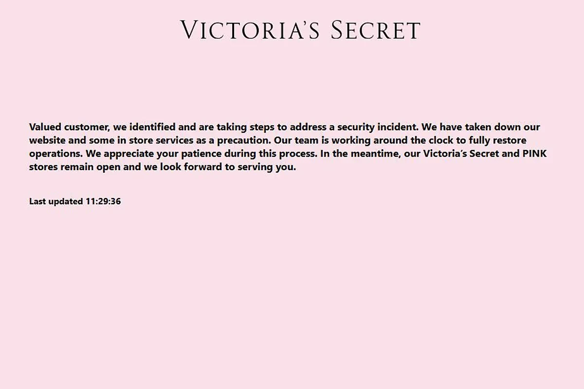 Victoria's Secret suspende parte de sus ventas online tras un 