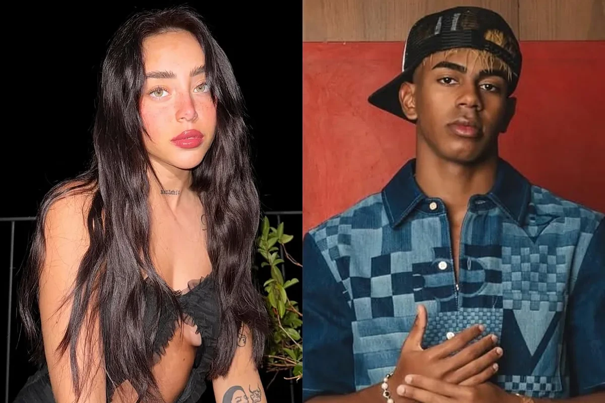 Nicki Nicole y Lamine Yamal: la cantante acude con la camiseta del futbolista a verle jugar al Estadio Johan Cruyff