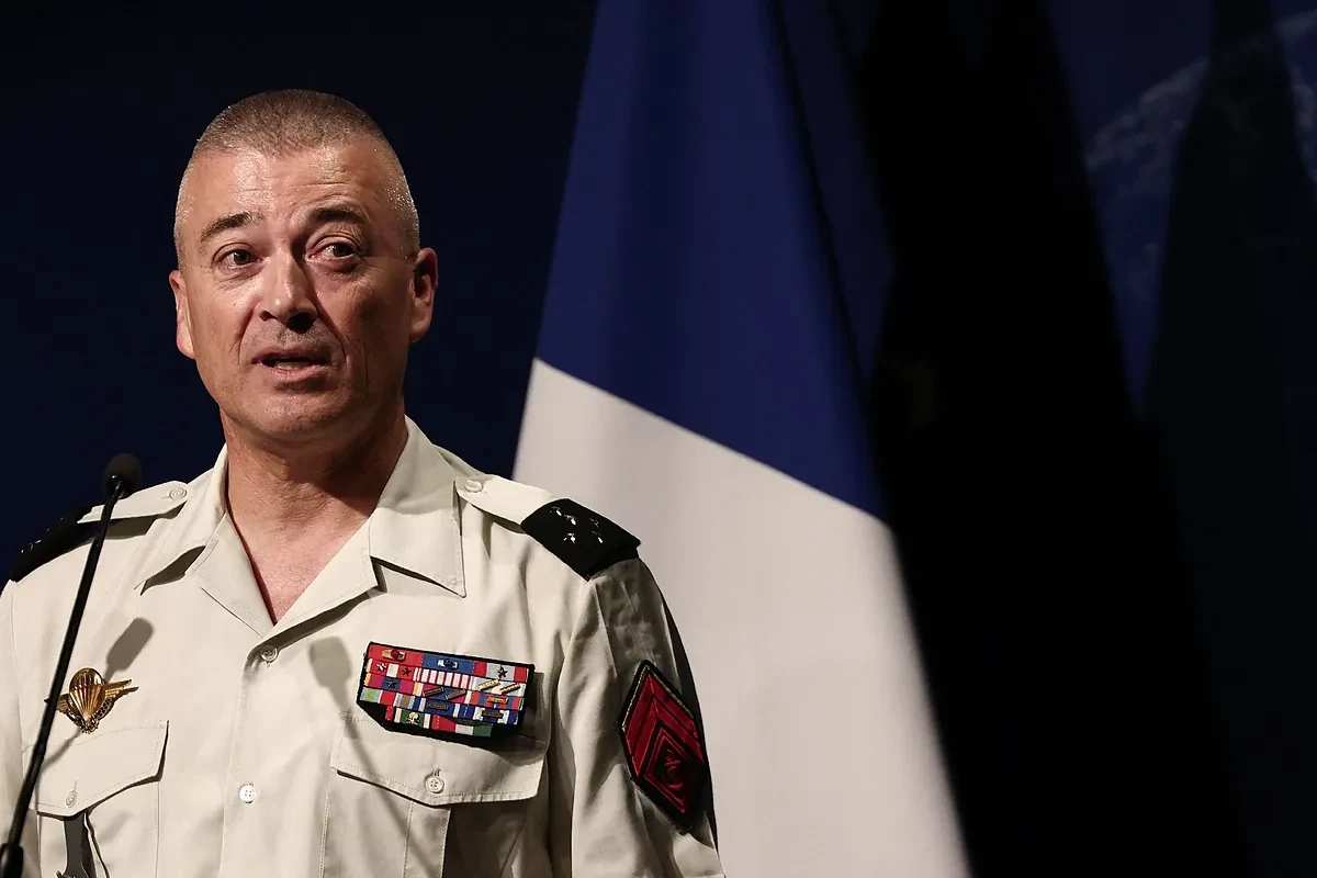 EL máximo responsable del ejército francés: 
