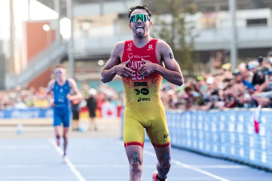 David Cantero, la esperanza del triatlón español: 