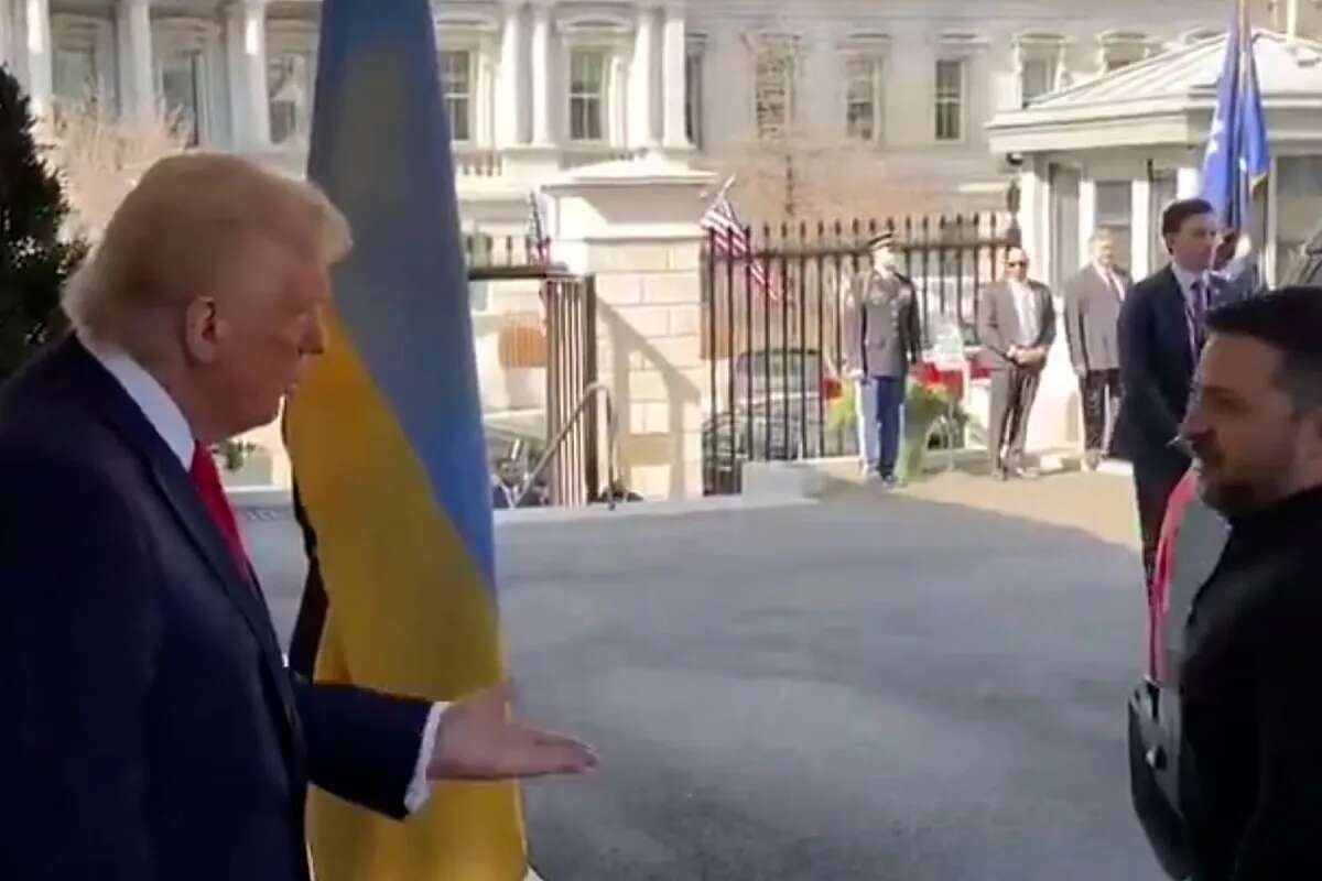 Trump se mofa de la vestimenta de Zelenski al llegar a la Casa Blanca: 