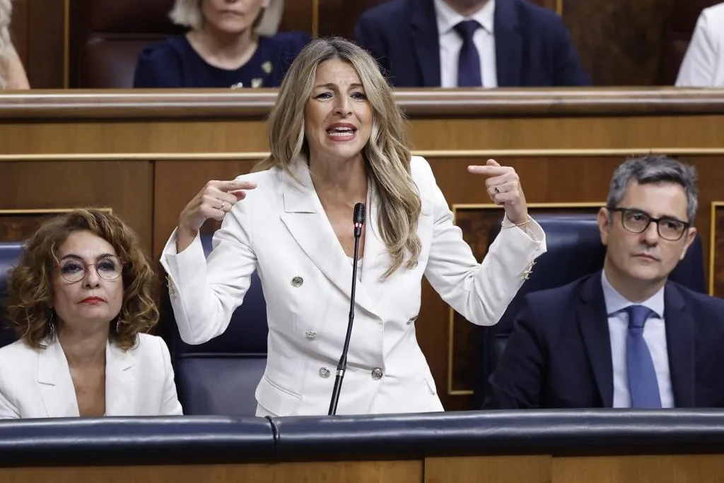 Yolanda Díaz acusa a Feijóo de 