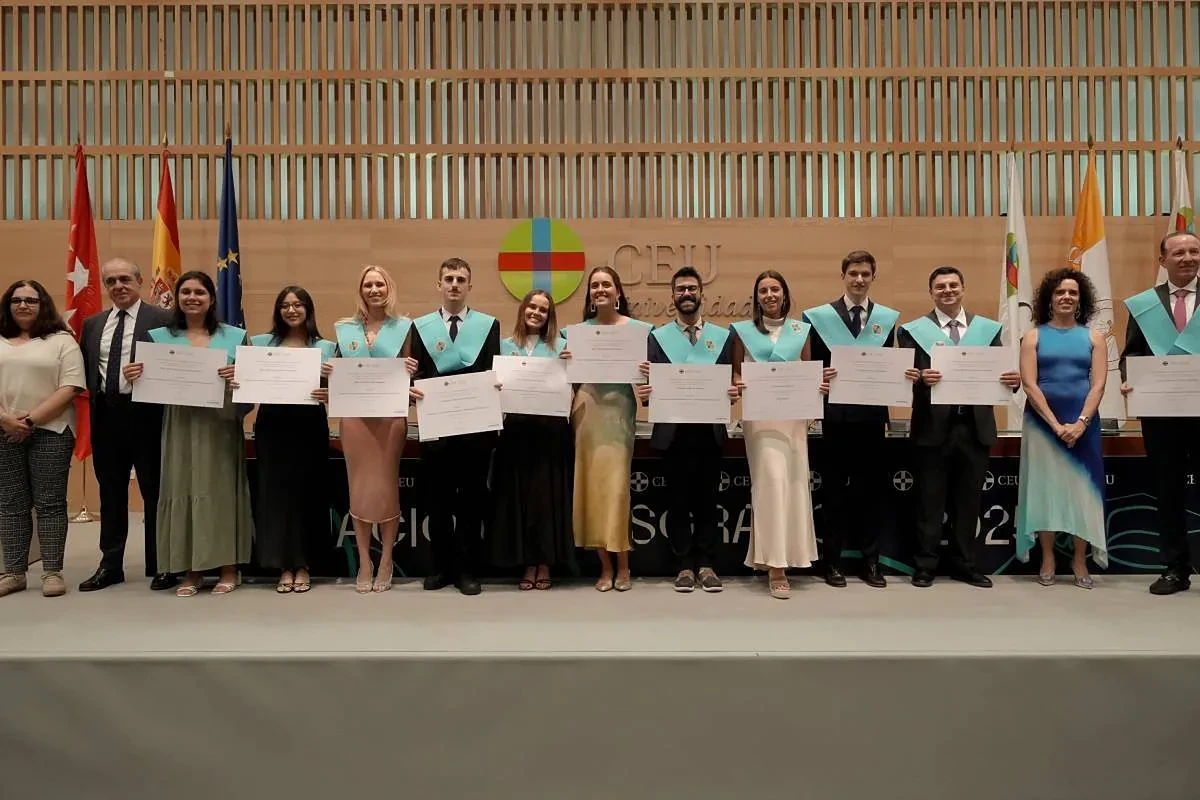Jorge Bustos, en la graduación del Máster de EL MUNDO: 