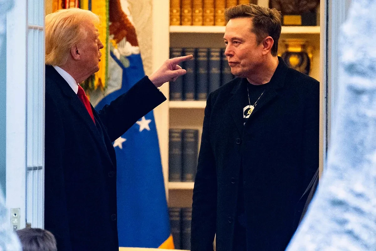Trump y Elon Musk del amor al odio y viceversa: 